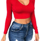 New Women Sexy Slim V-neck Short Wear