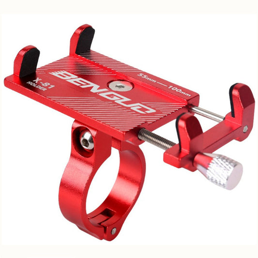 Bicycle aluminum alloy mobile phone frame sports