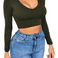 New Women Sexy Slim V-neck Short Wear