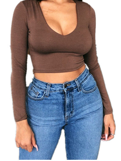 New Women Sexy Slim V-neck Short Wear