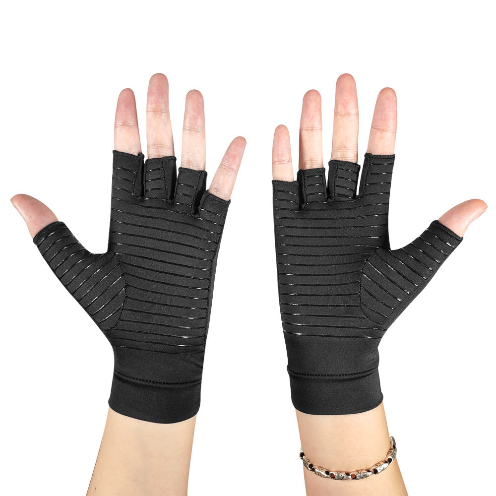 Daily health care or copper ion sports gloves