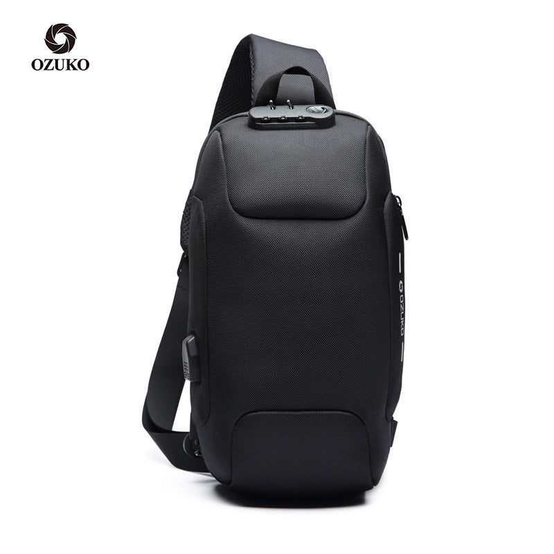 Ozuko New Korean men’s chest bag