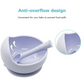 Baby Silicone Tableware for kids Food Feeding Suction Bowls