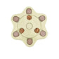 New pet turntable eating puzzle, anti-choke food bowl