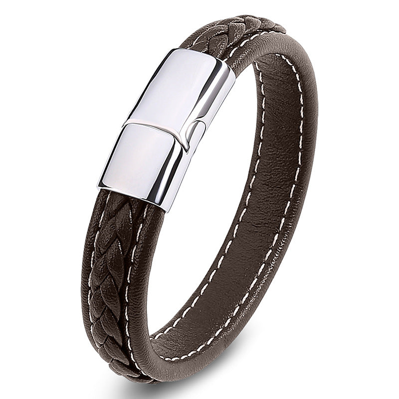 Explosion models Men’ and Women leather bracelet- Watch & Jewelry