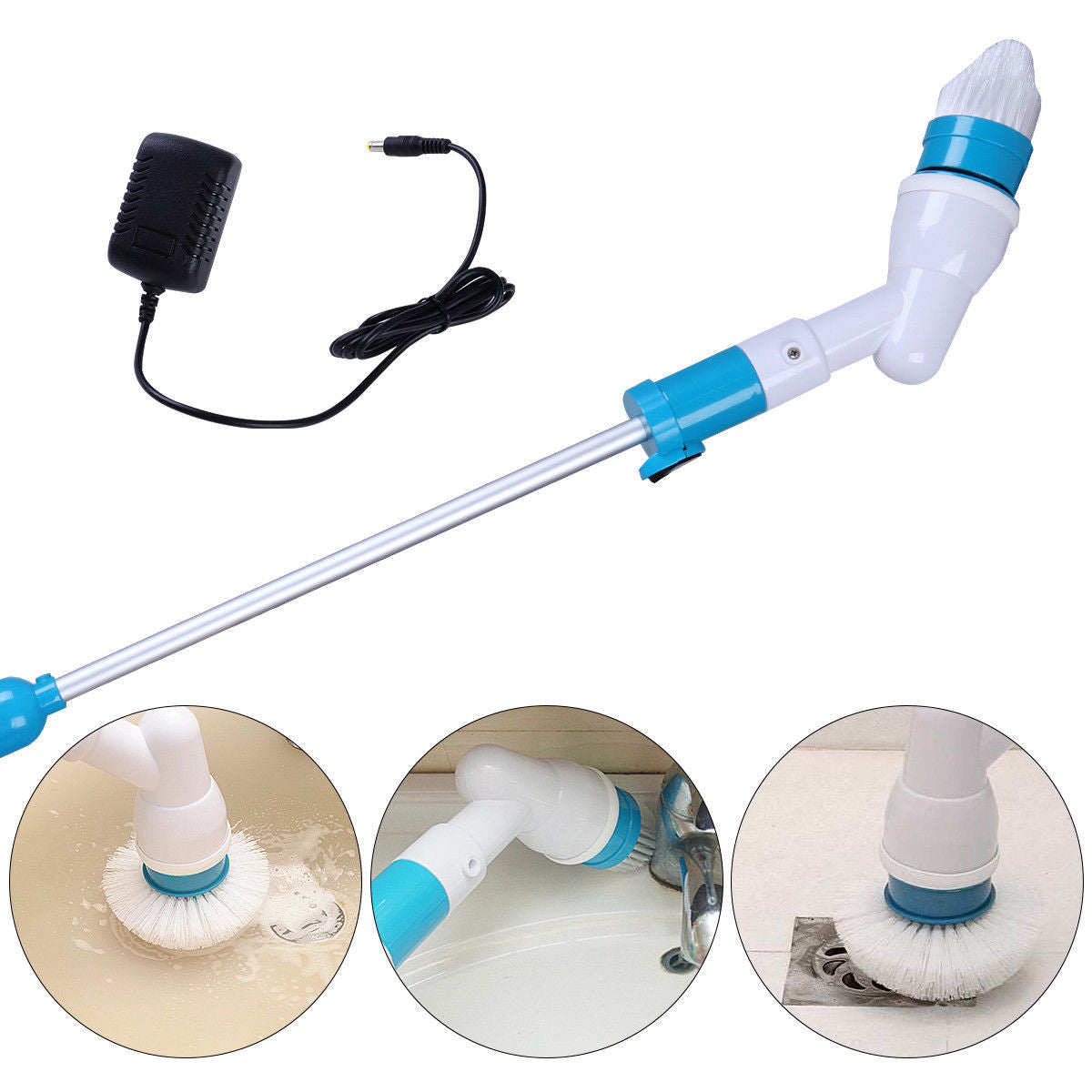 Electric Spin Scrub Cleaning Brush