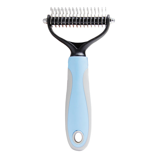 Pet open knot comb dog hair brush