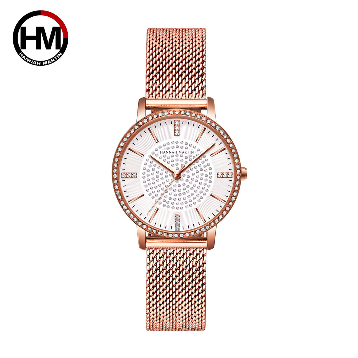 Luxury Japanese Women quartz Rhinestone Wrist Watches - Watch & Jewelry