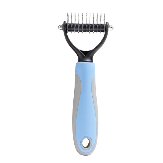 Pet open knot comb dog hair brush