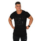 Summer Men’s printed cotton sports t-shirt