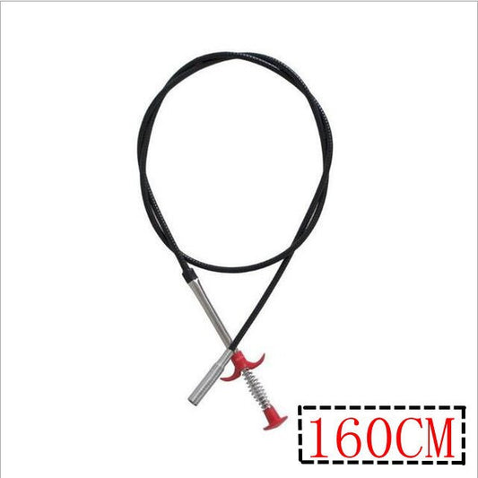 Hose spring telescopic clip