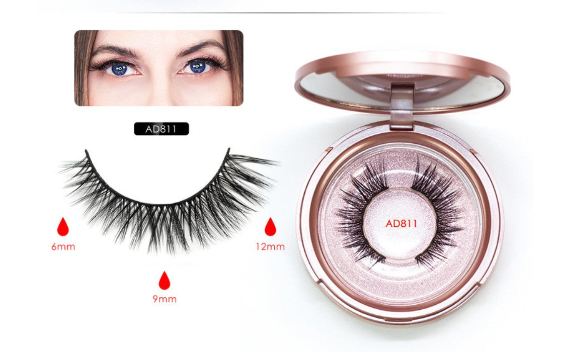 5D Magnetic Double Layer False Eyelashes