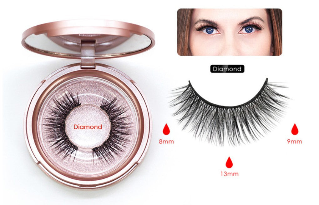 5D Magnetic Double Layer False Eyelashes