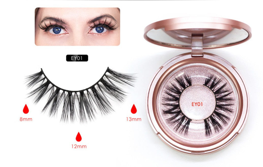 5D Magnetic Double Layer False Eyelashes