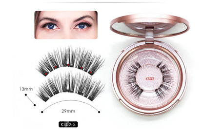 5D Magnetic Double Layer False Eyelashes