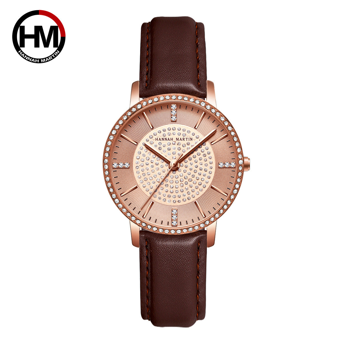 Luxury Japanese Women quartz Rhinestone Wrist Watches - Watch & Jewelry