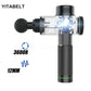 Touch screen electric massage gun