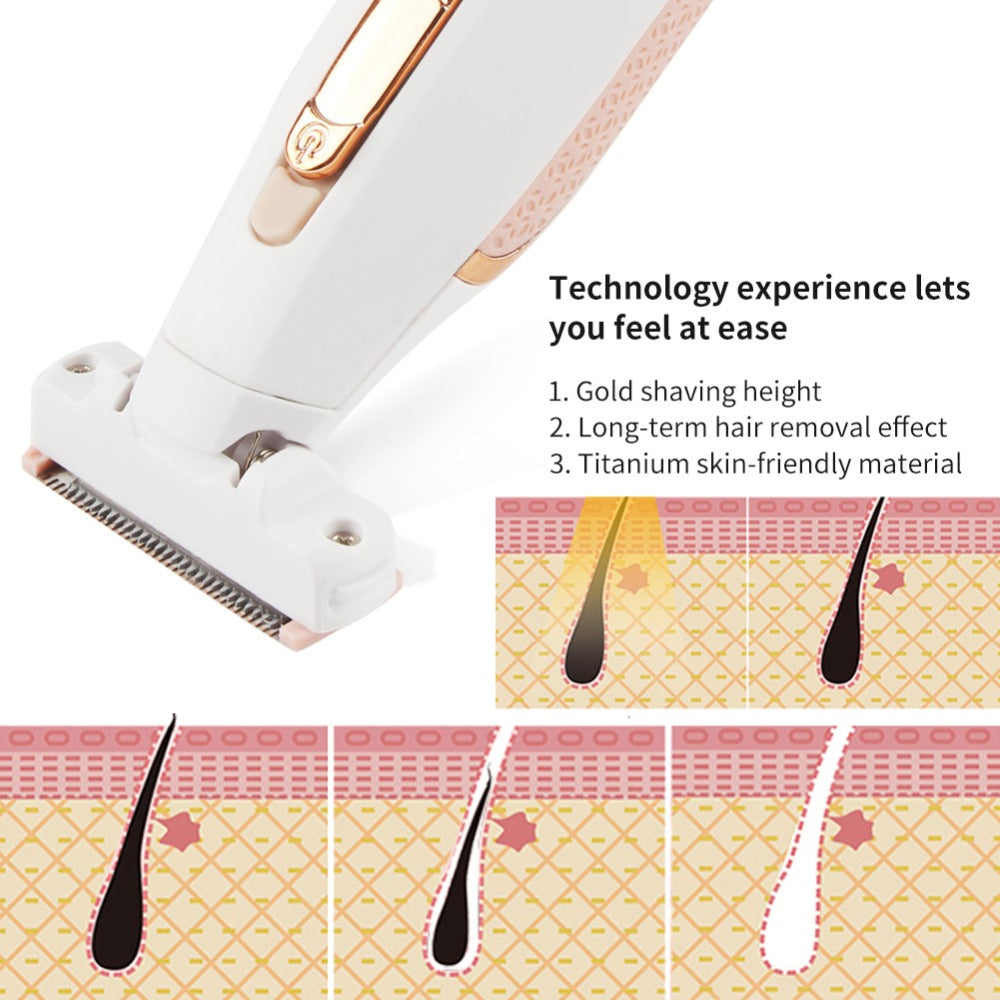 6 in 1 Women Electric Body Portable Hair Removal