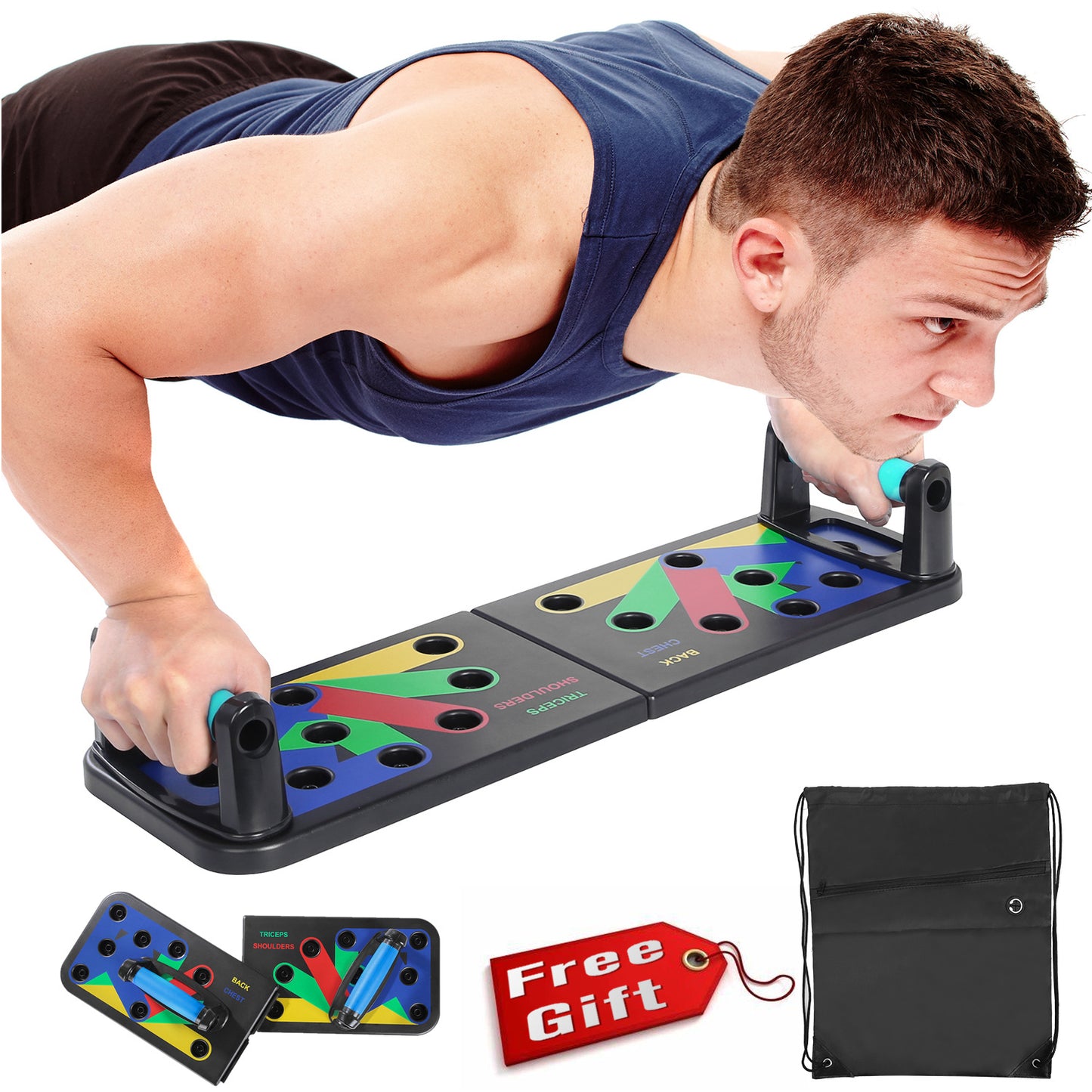 Multi-functional Fitness sports push-up board stand