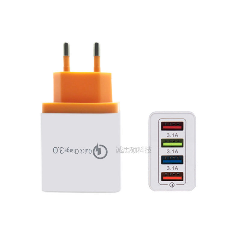 Travel Quick Charge 3.0 to Apple Android Charger