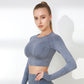 Women new yoga clothes seamless sexy slim fitness clothes