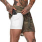 New Men’s outdoor sports double camouflage pants