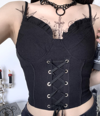 Women Dark palace style top