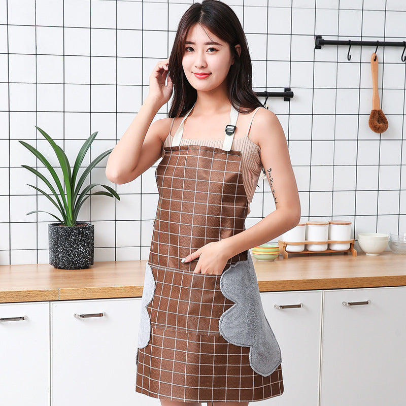 Japanese waterproof antifouling wipes apron