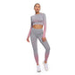 Women Seamless yoga sports and fitness clothing suit