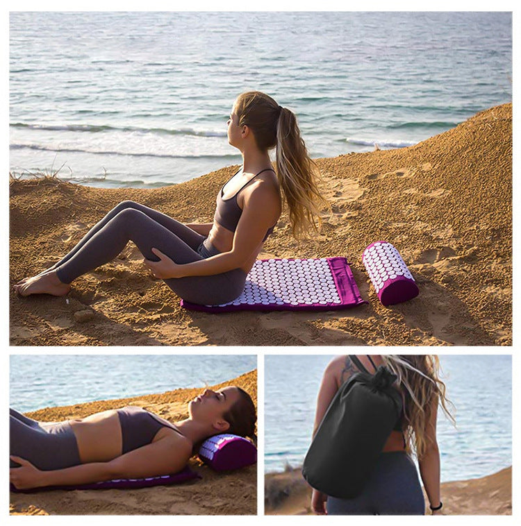 Acupressure Relieve Stress Massage Yoga Mat