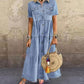 Women summer new temperament large swing skirt