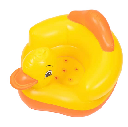 New little yellow duck baby learning seat anti-rollover