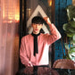 MRCYC Korean men’s tie stand-up collar shirt