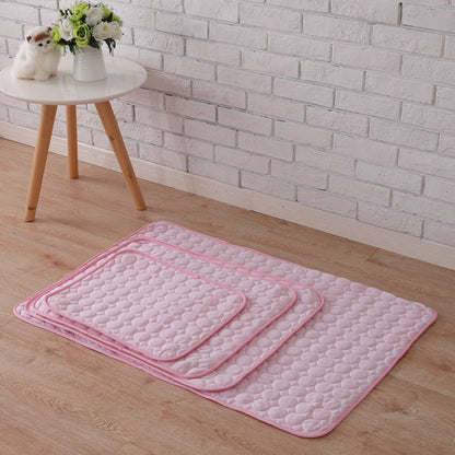 Pet ice silk cooling mat