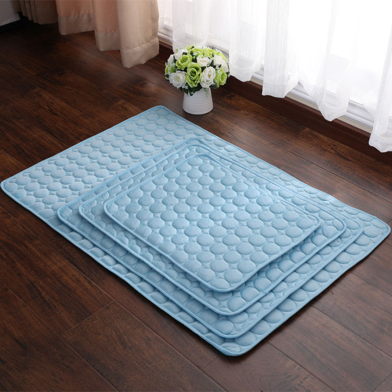 Pet ice silk cooling mat