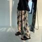 MYQ Korean Men’s lazy wind straight-leg pants