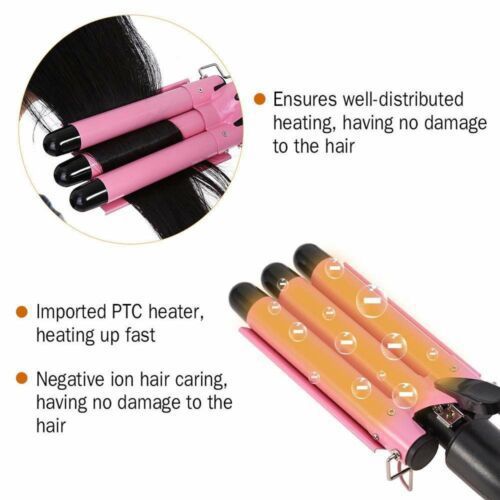 Hot Selling Three Tube Hair Curler