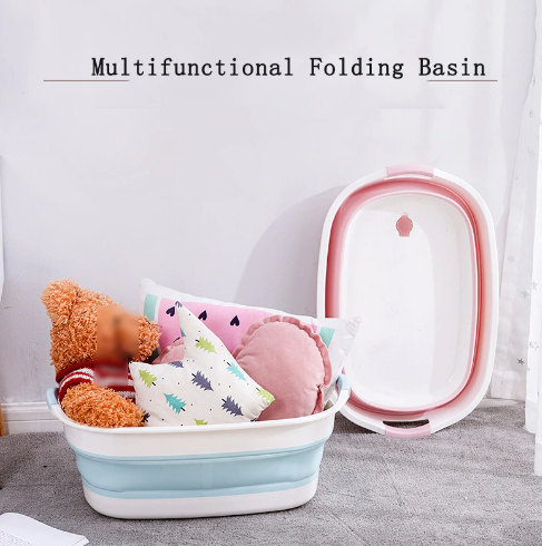 Folding Baby Bath Portable Non-Slip Bathtub