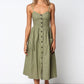 Europe and America women sling one-piece dress