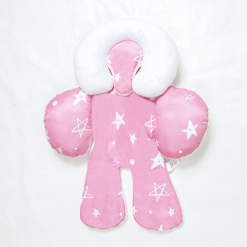 Infant and child car seat cushion