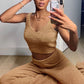 Women fashion vest and trousers two-piece suit