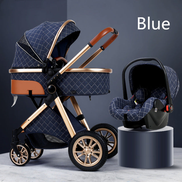 New High landscape two-in-one newborn children's stroller