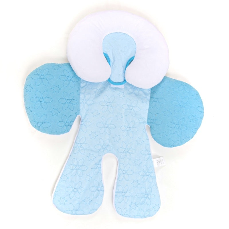 Infant and child car seat cushion