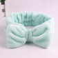 Women Flannel Soft Bowknot Hair Band