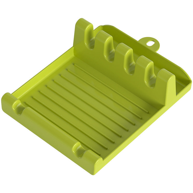 Kitchen Multifunctional Spatula Pot Lid Rack