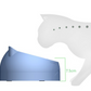 Cat dog protection cervical vertebrae oblique mouth stainless steel food bowl