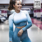 New women seamless yoga sports suit