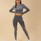 New women seamless yoga sports suit
