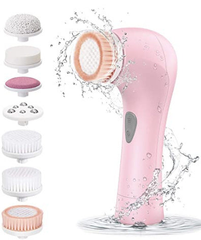 Electric facial cleansing massage instrument