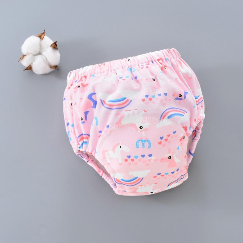 Baby training pants six-layer cloth anti-leakage diaper pants